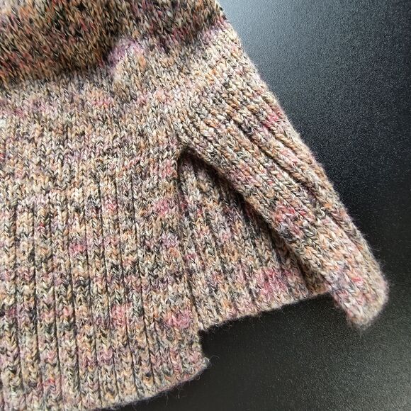 J Jill Sweater Womens 3X Multicolor Marled Pullover Turtleneck Relaxed Cozy - Picture 12 of 15